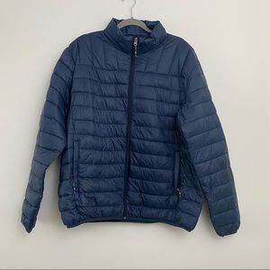 Hawke & Co Blue XL Puffer Jacket